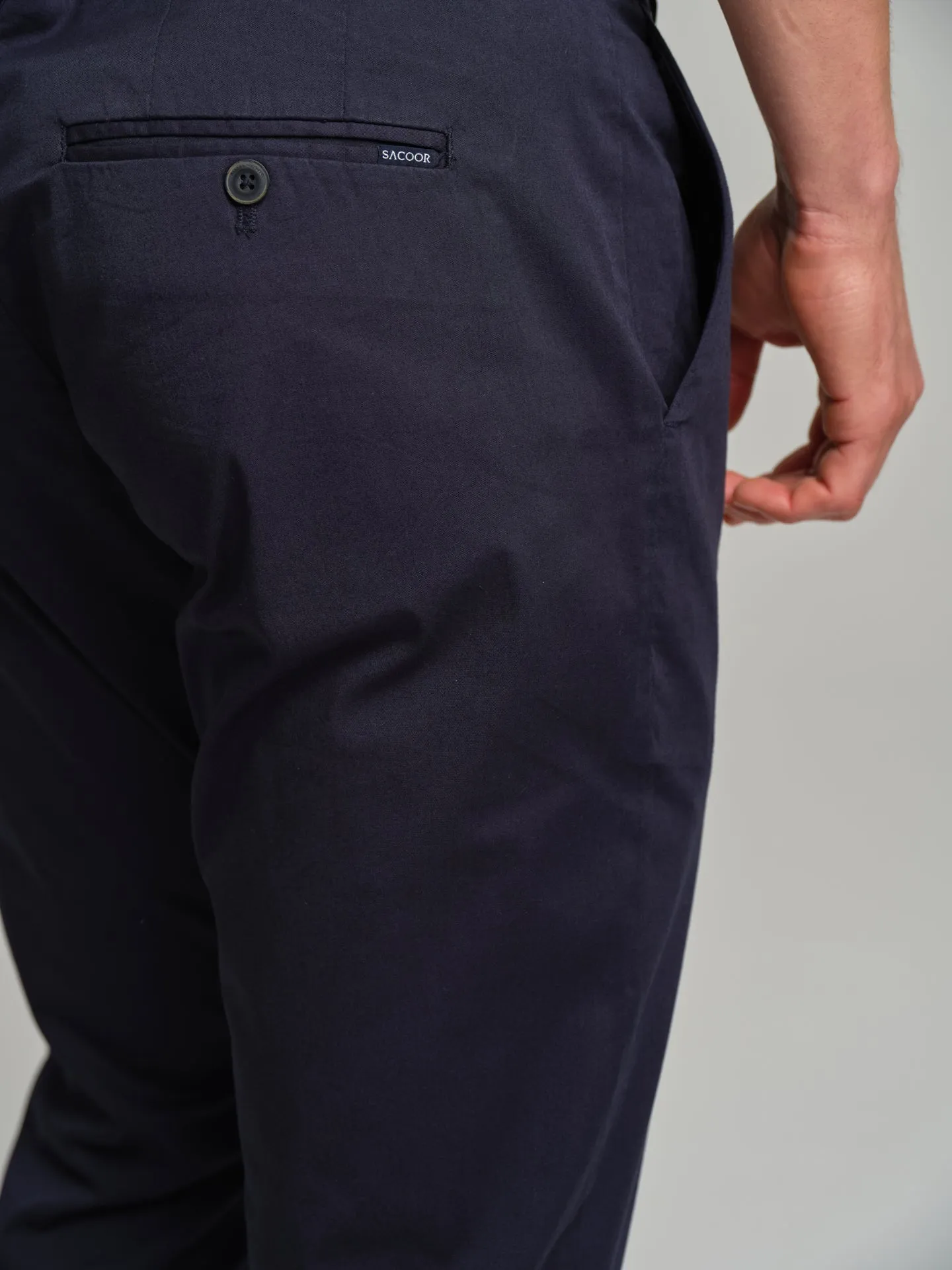 Respekt' Organic Cotton garment dye chino trousers