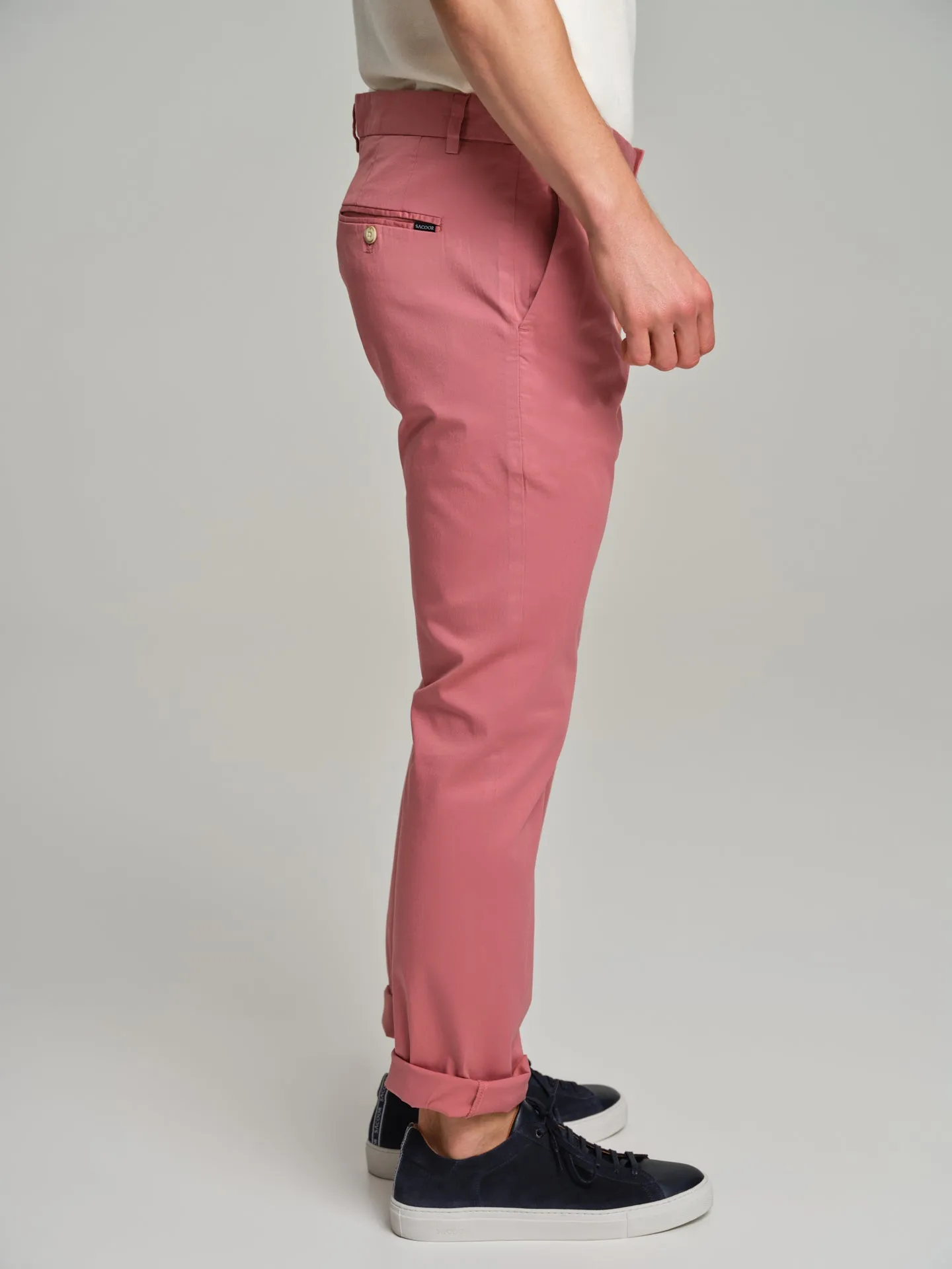 Respekt' Organic Cotton garment dye chino trousers