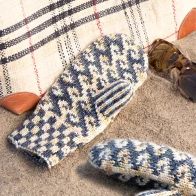 Reversible Fairisle Mittens | Free Double Knitting Pattern