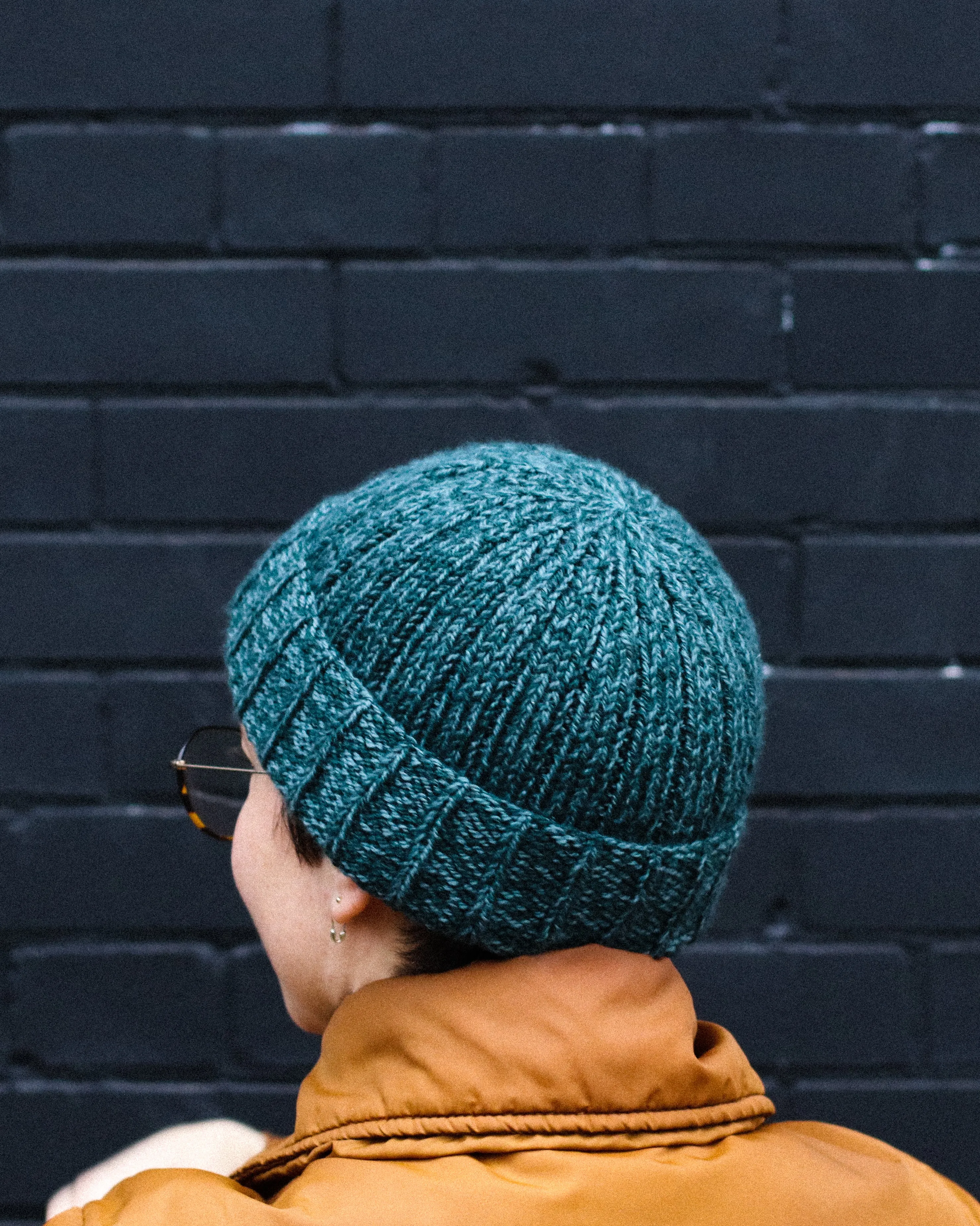 Ribbed & Marled Hat No. 2 Knitting Pattern