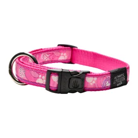 ROGZ PINK PAW COLLAR - L