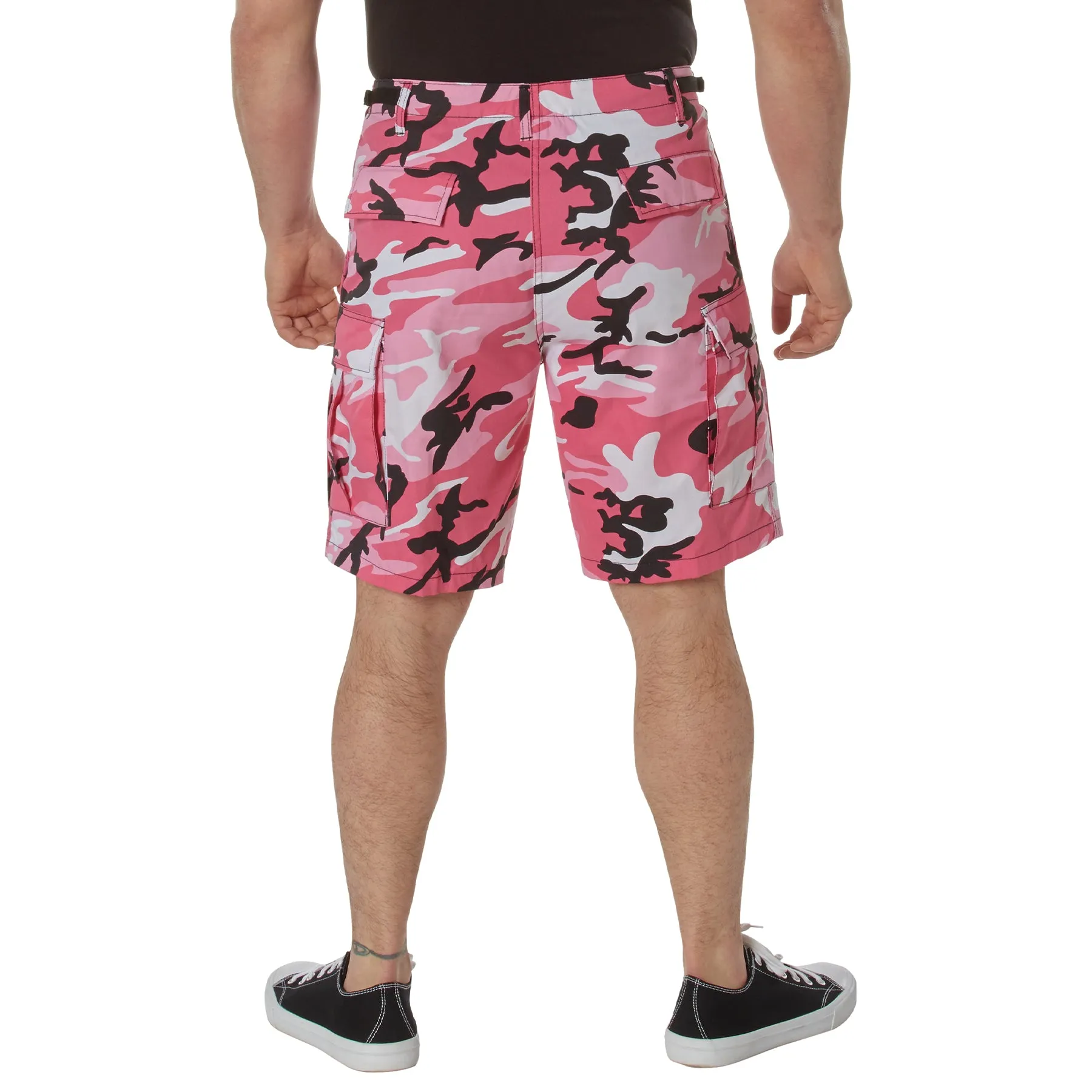 Rothco Colored Camo BDU Shorts / Pink Camo