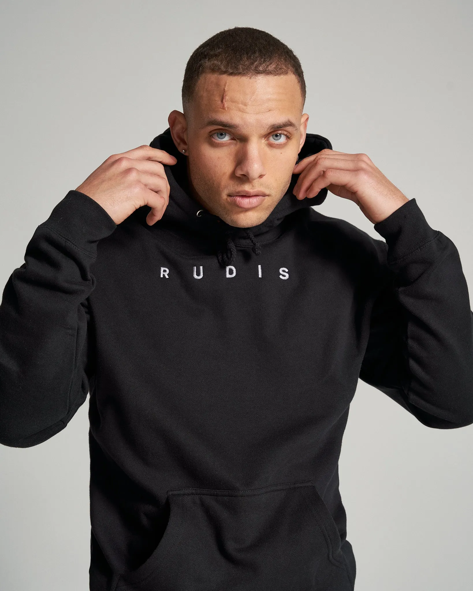 RUDIS Knit Embroidered Classic Hoodie