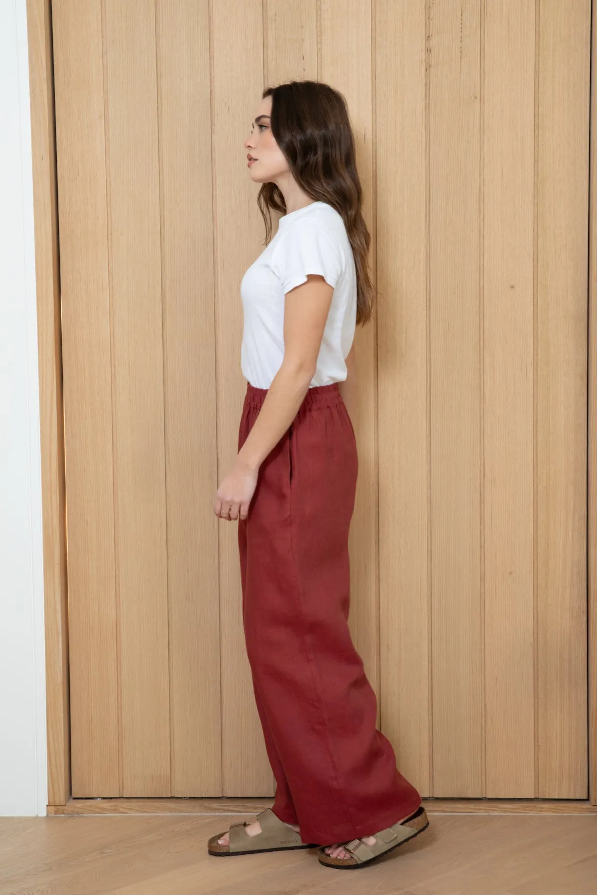 RUST Linen Pants