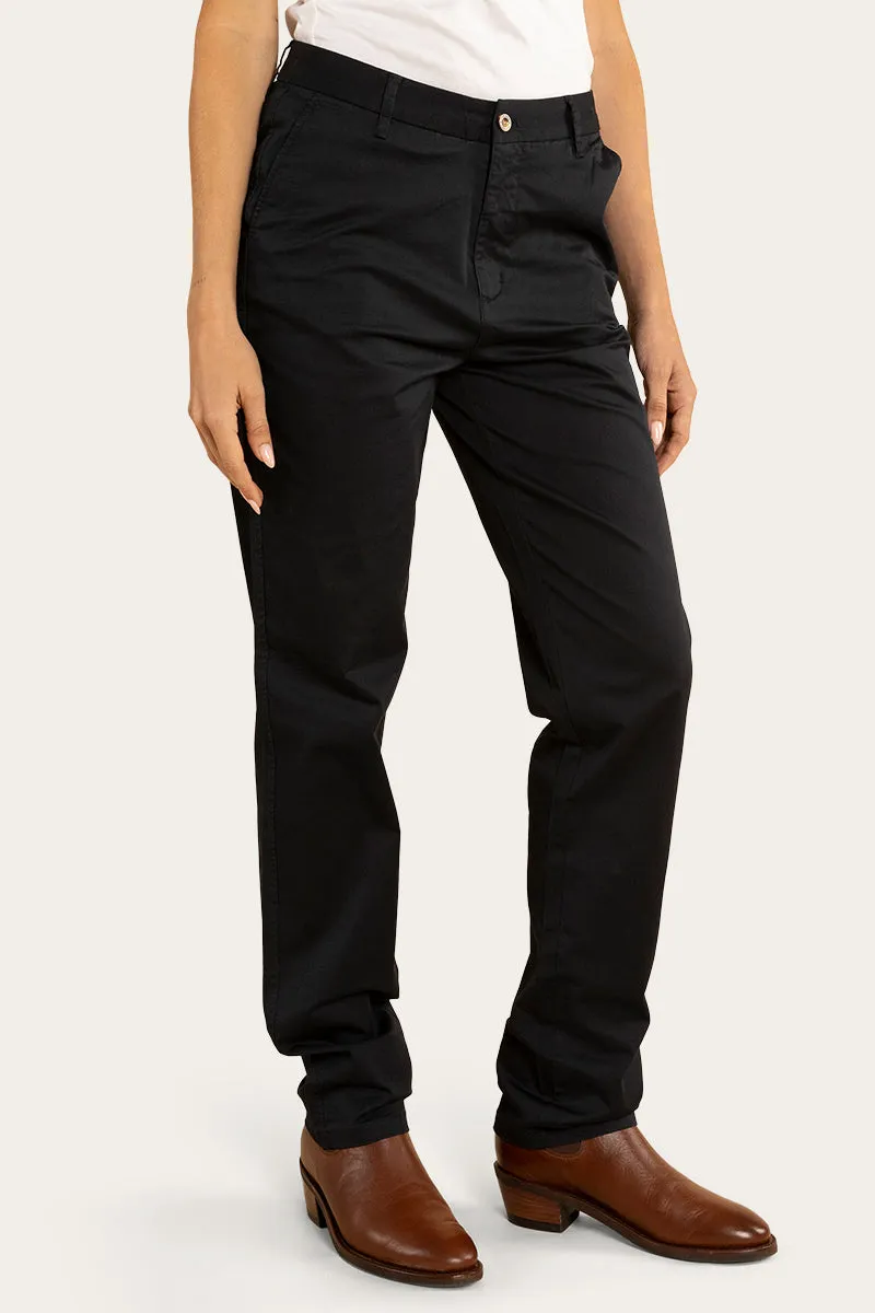 Scottsdale Womens Regular Fit Chino Pant - Dark Navy