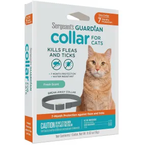 Sergeant's Guardian Flea & Tick Cat Collar, 1 Count