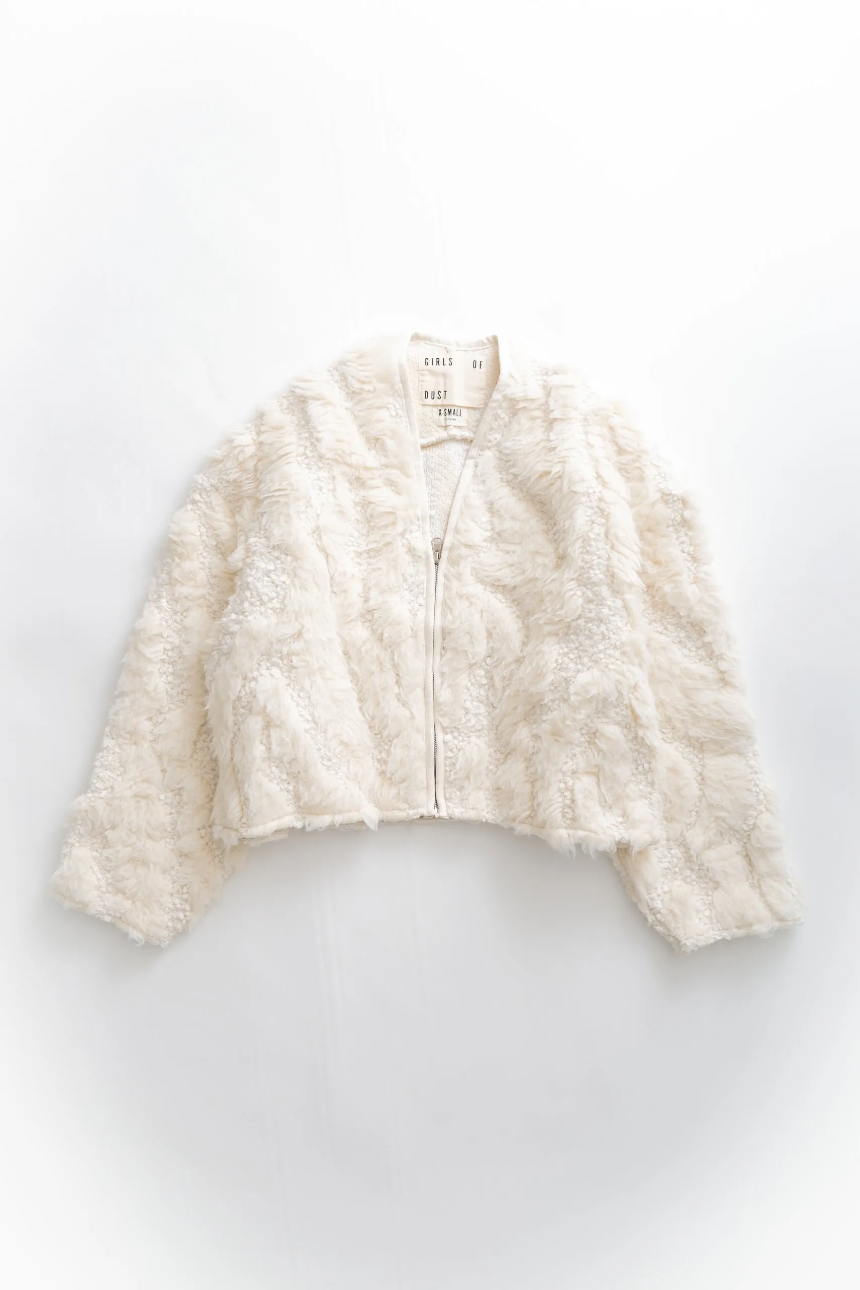 SHETLAND JACKET - OFF WHITE