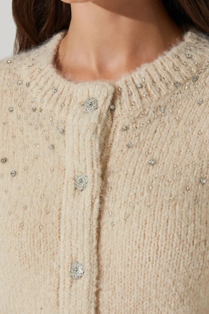 Sigourney Embellished Cardigan