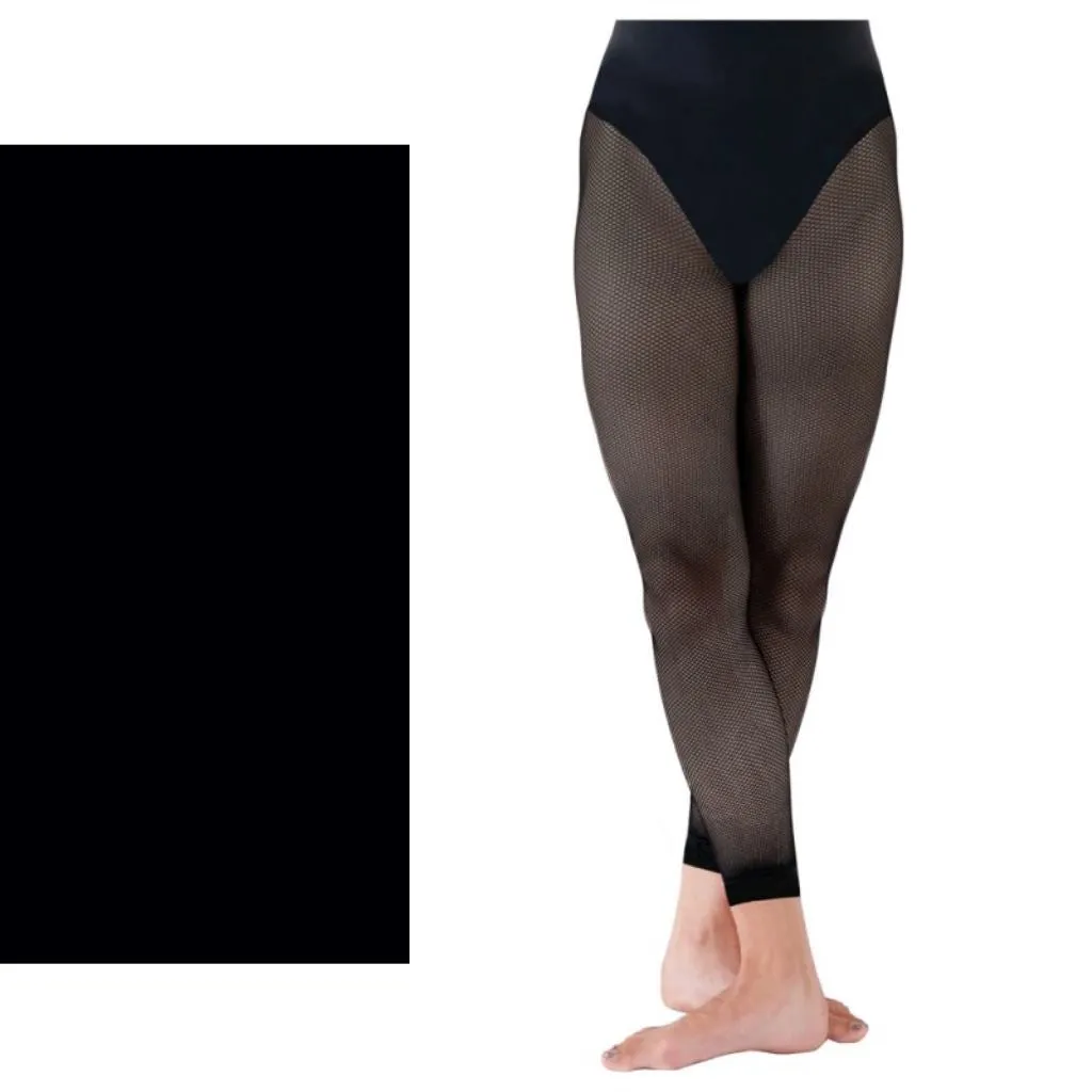 'SILKY' BRAND FISHNET FOOTLESS TIGHTS