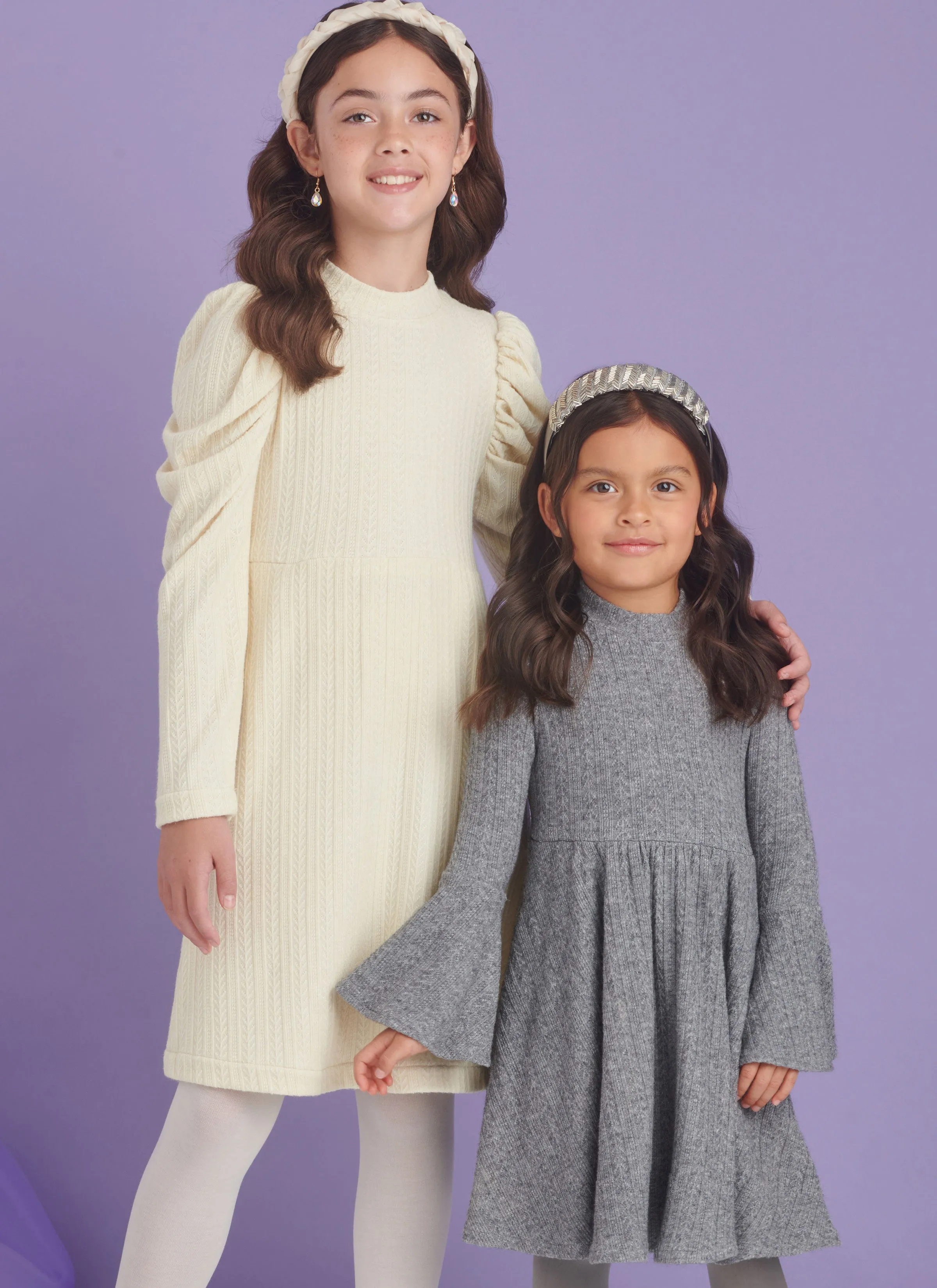 Simplicity Sewing Pattern 9862 Girls' Knit Dresses