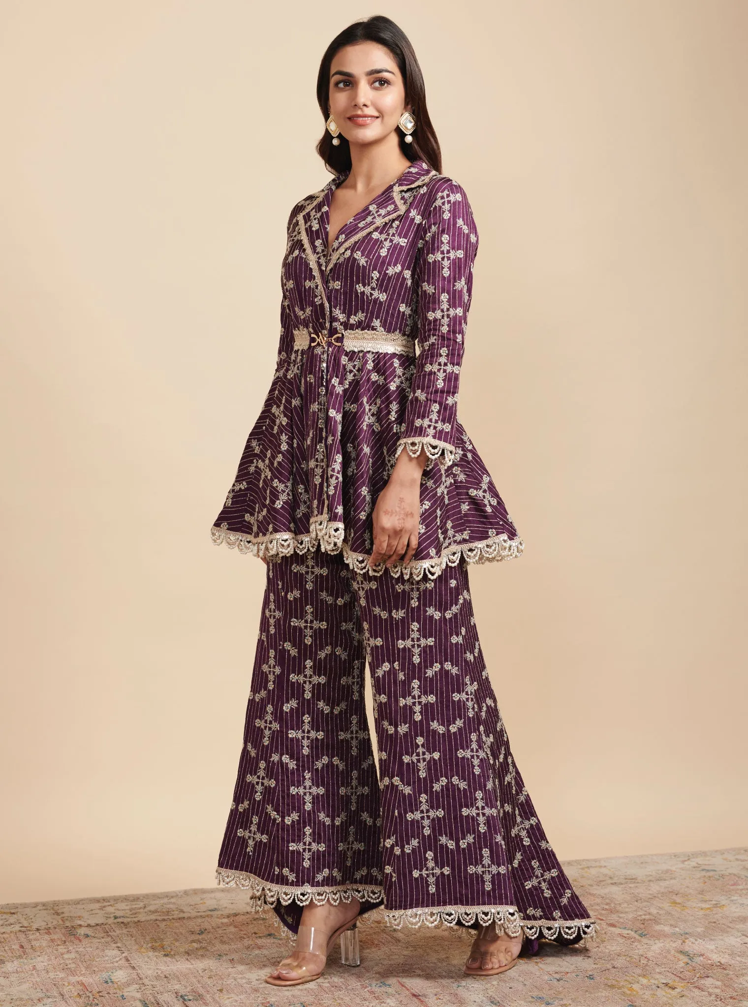 Sitara Purple Co-ord Set