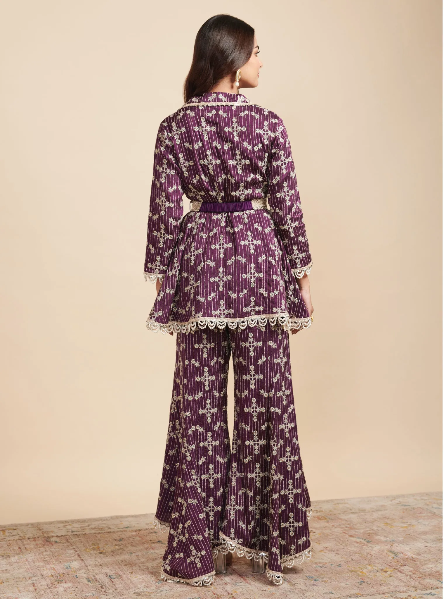 Sitara Purple Co-ord Set