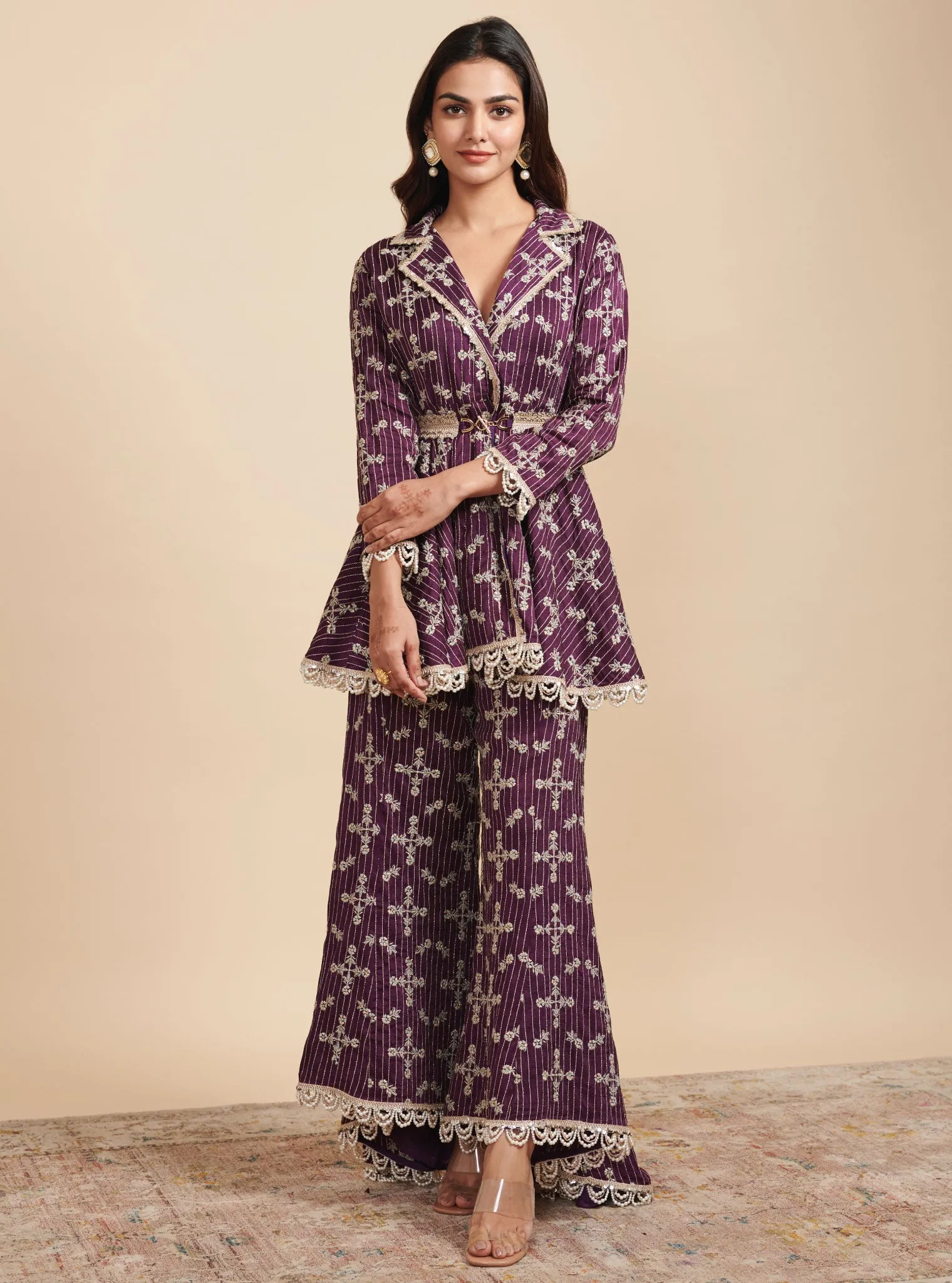 Sitara Purple Co-ord Set