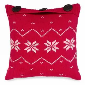 Snowflake Knit Pillows (Only White Left!)