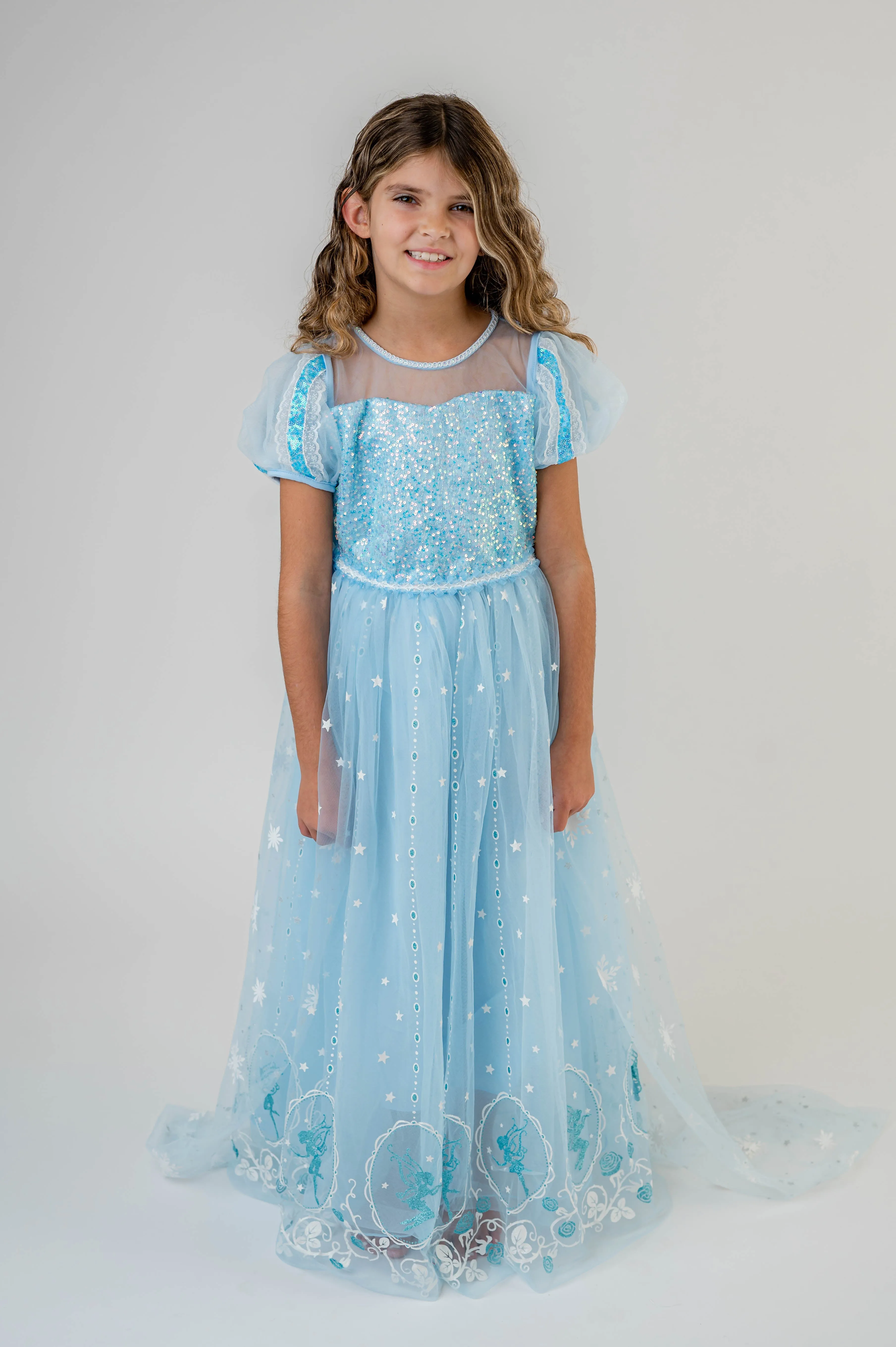 SNOWFLAKE QUEEN TULLE DRESS