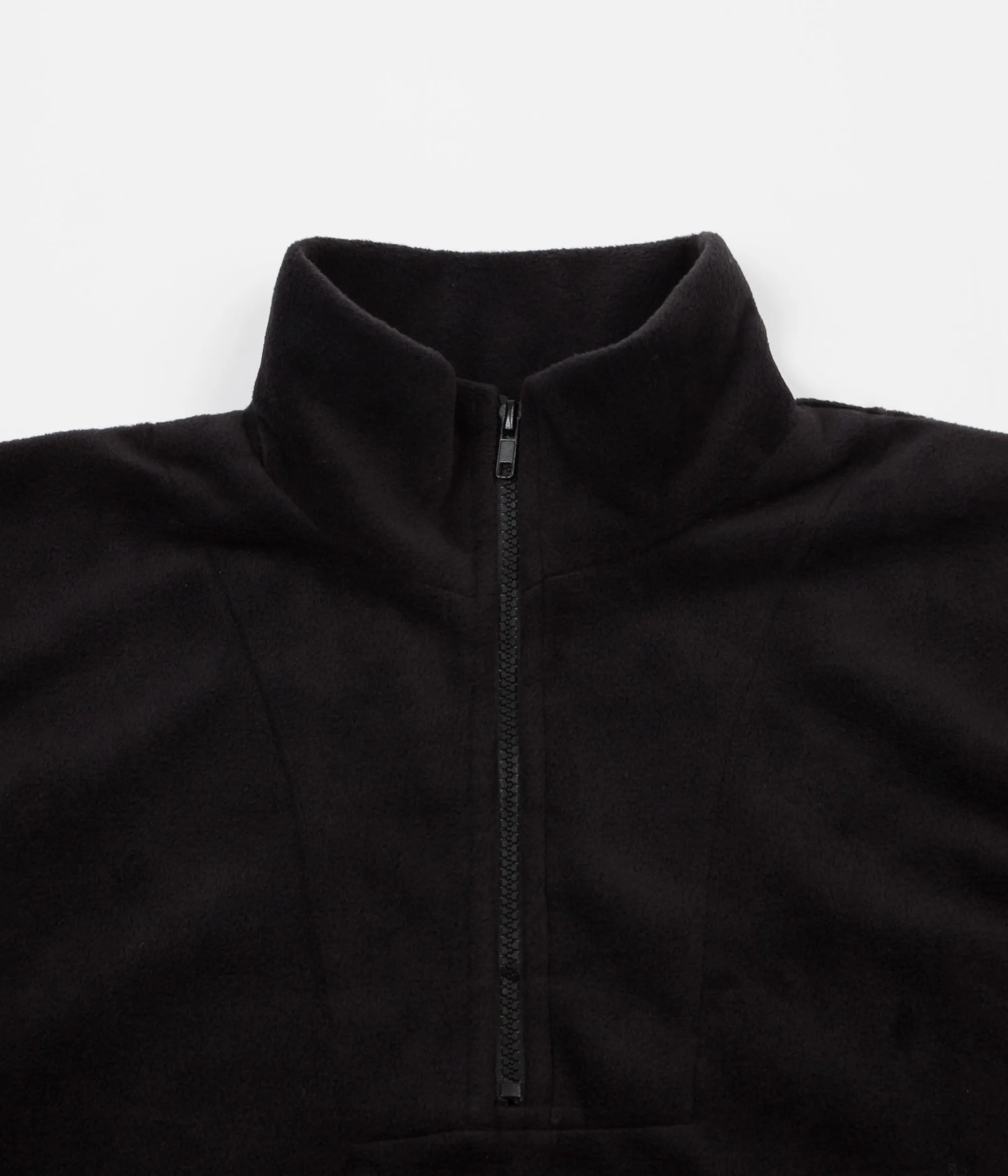 Sour Skateboards 1/4 Fleece Sweatshirt - Black