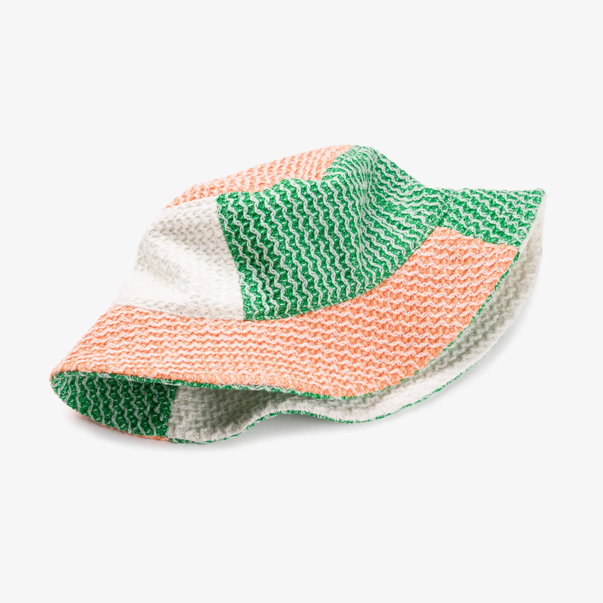 Squiggle Knit Bucket Hat