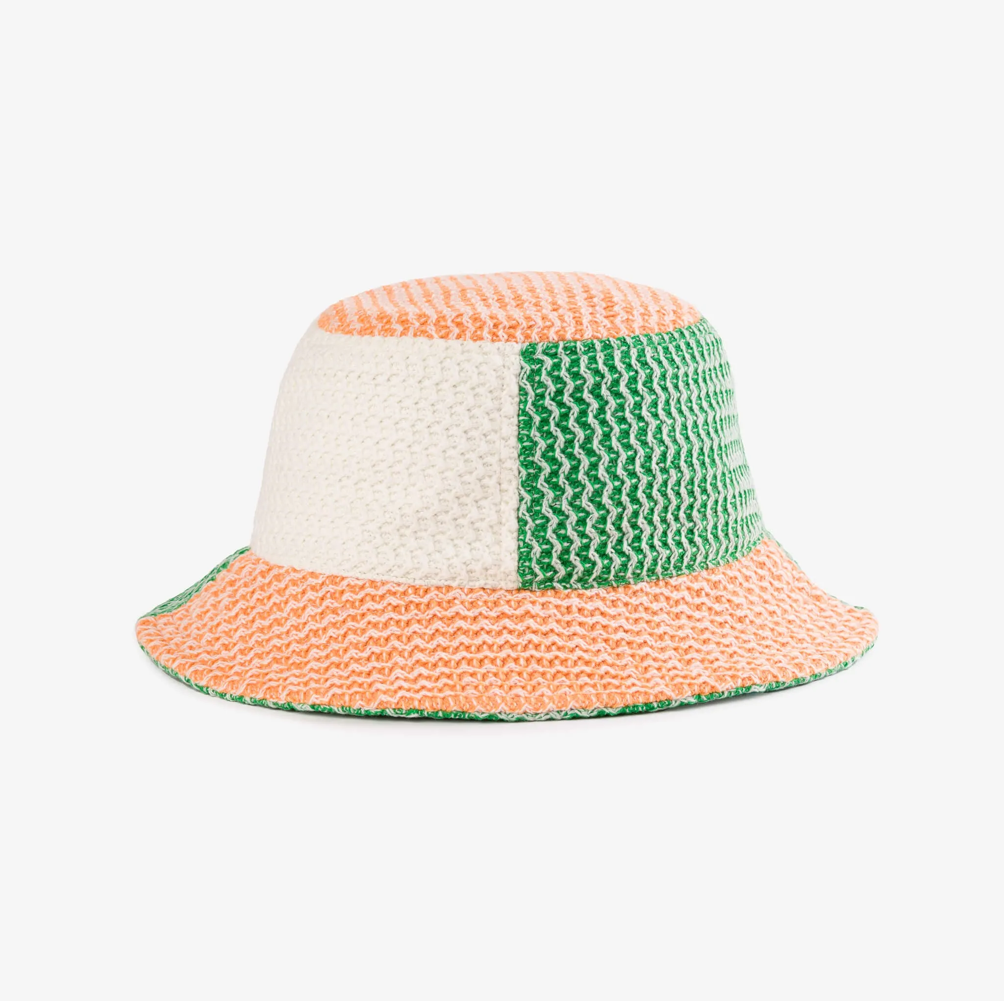 Squiggle Knit Bucket Hat