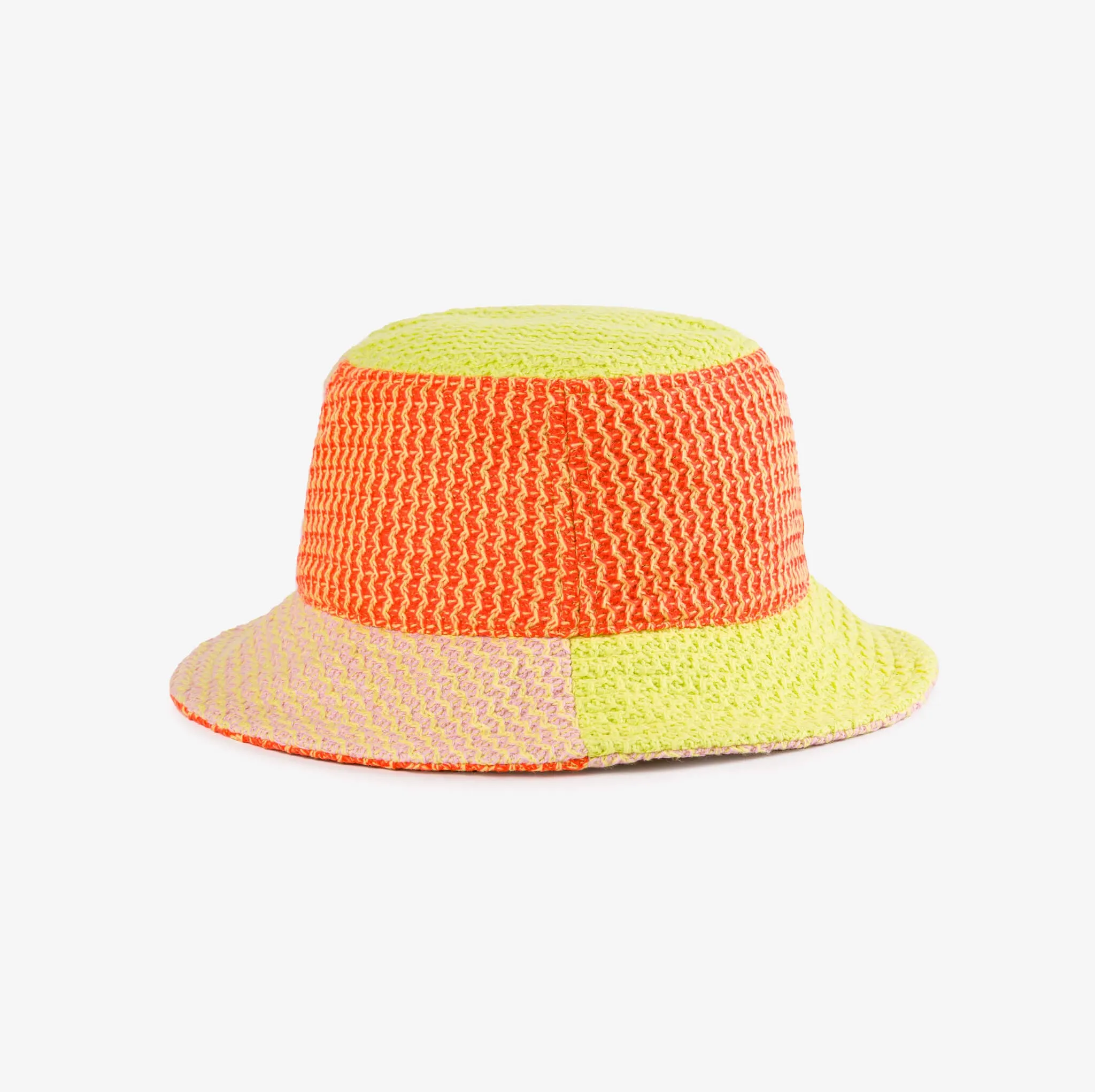 Squiggle Knit Bucket Hat