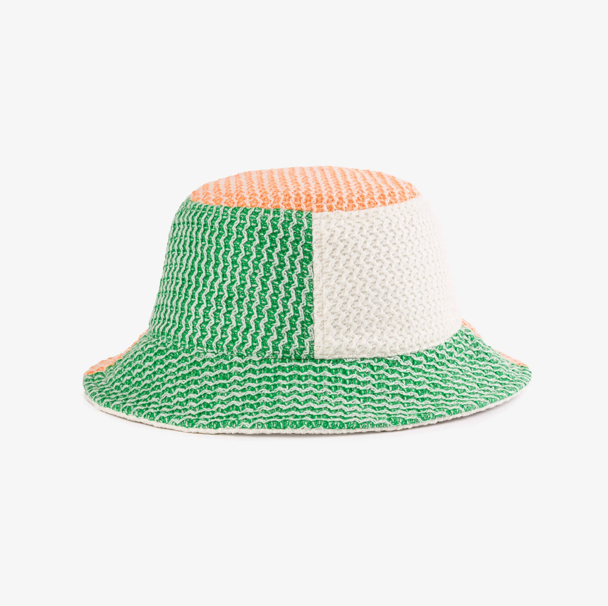 Squiggle Knit Bucket Hat