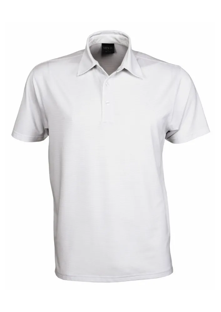 Stencil Silvertech men's polo