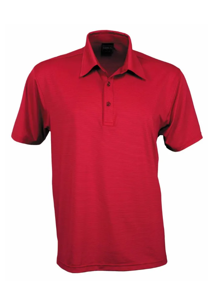 Stencil Silvertech men's polo