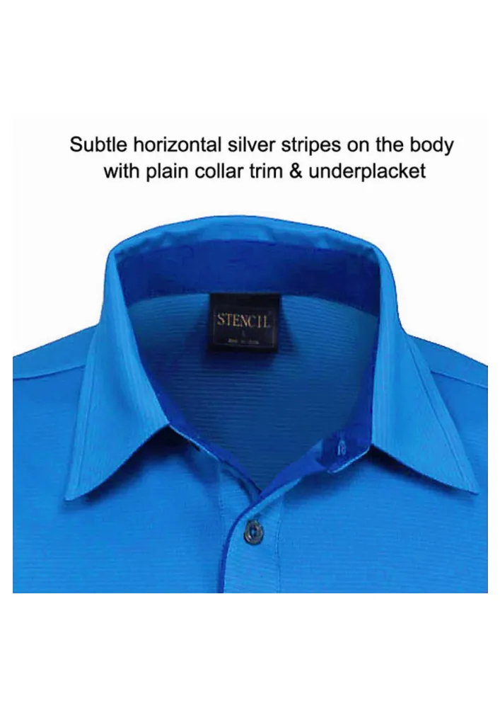 Stencil Silvertech men's polo