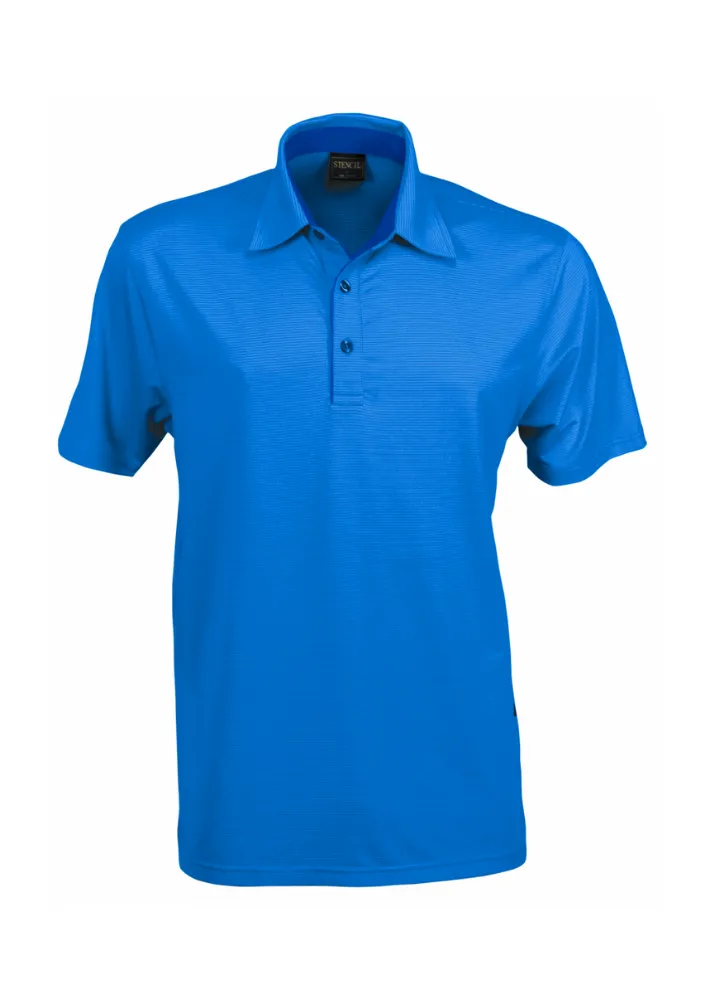 Stencil Silvertech men's polo