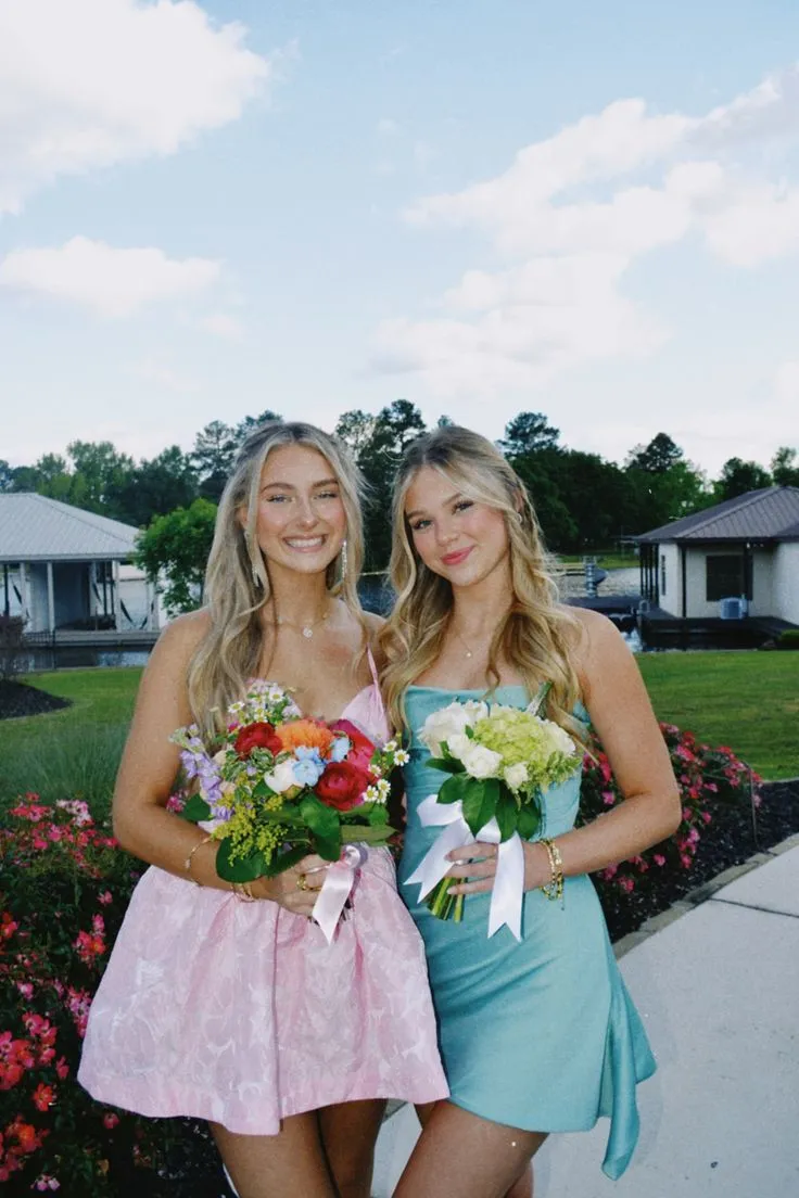 Strapless Floral Ruched Short Homecoming Dress