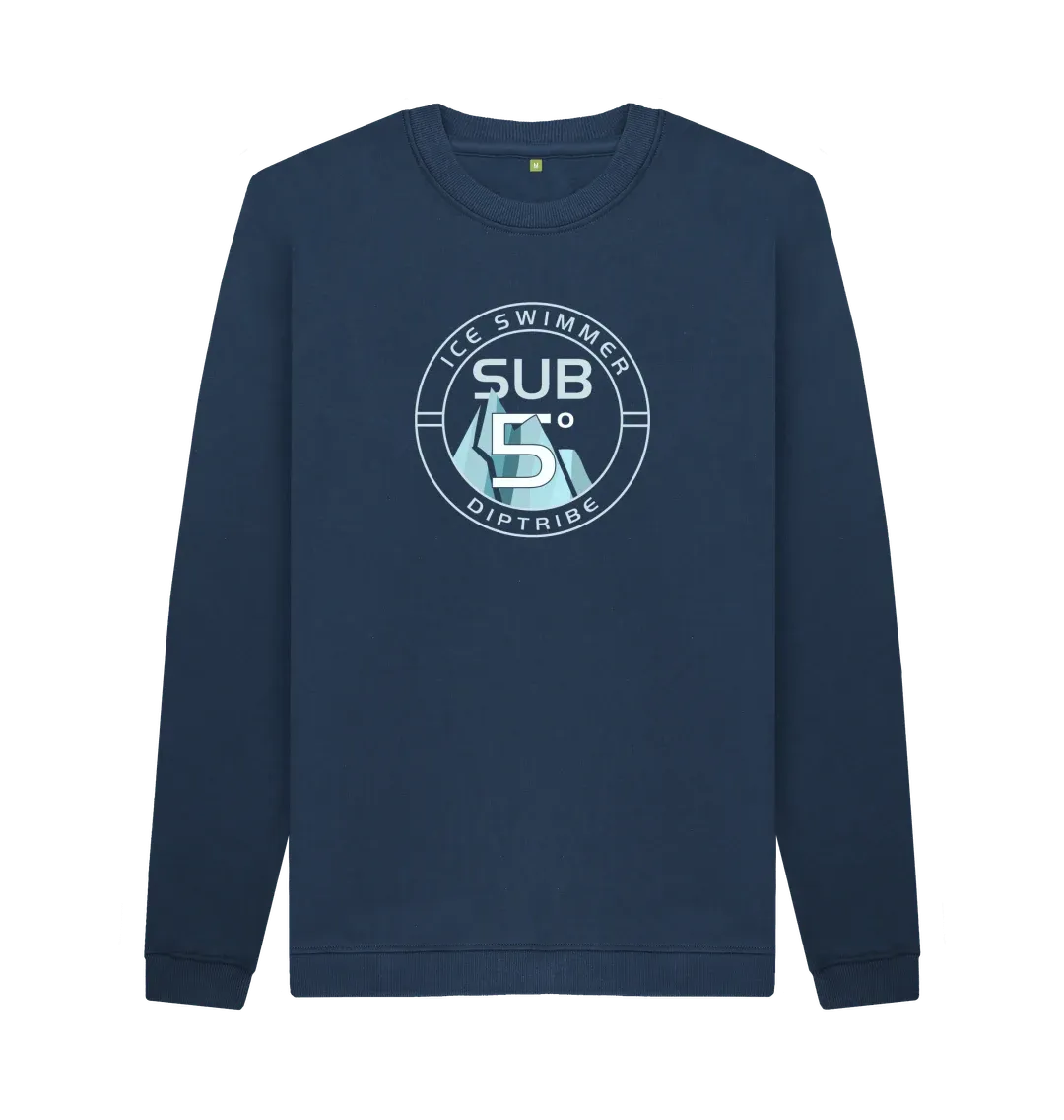 Sub 5 Ice Swimmer Arctic Men's Sweatshirt