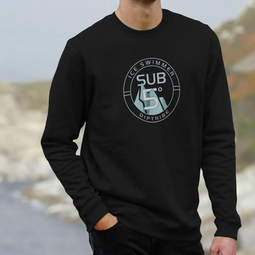 Sub 5 Ice Swimmer Arctic Men's Sweatshirt