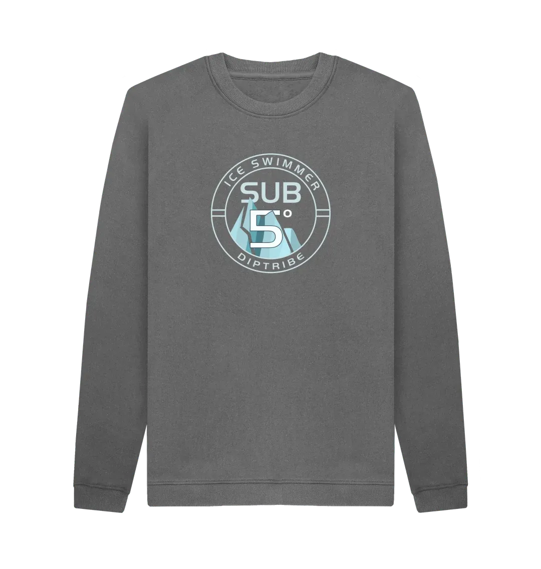 Sub 5 Ice Swimmer Arctic Men's Sweatshirt