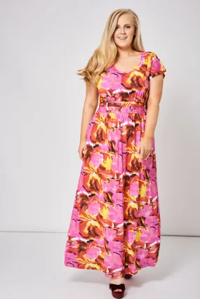 Summer Multicoloured Maxi Dress