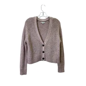 Sweater Cardigan By American Eagle In Pink, Size:S