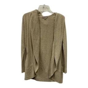 Sweater Cardigan By Barefoot Dreams In Tan, Size:S