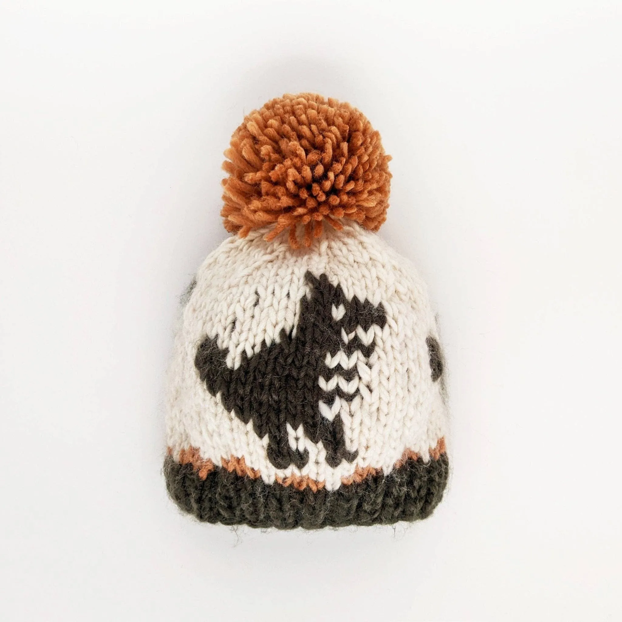 T-rex Loden Knit Beanie Hat-huggalug