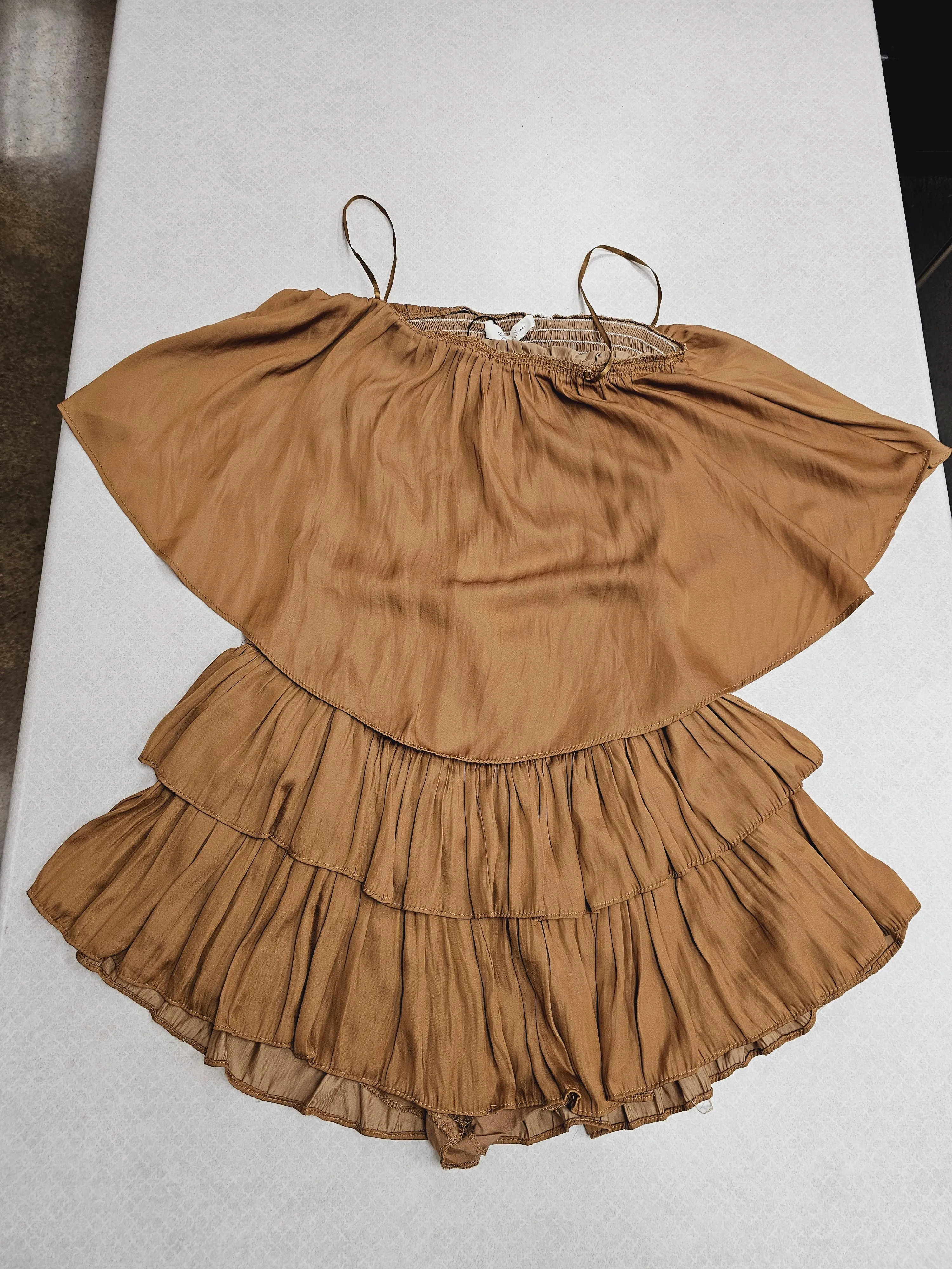 Tan Romper Mustard Seed, Size M