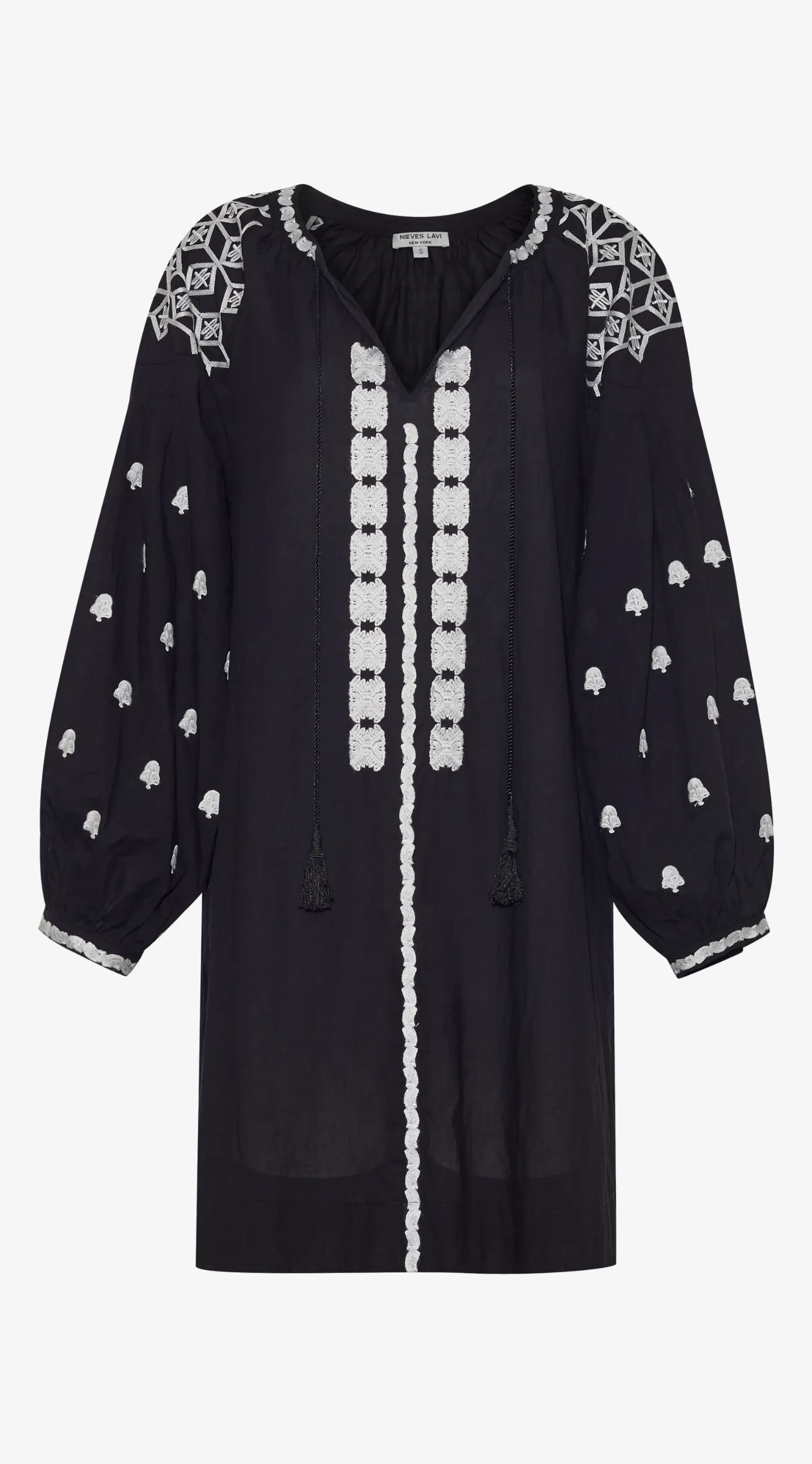 Thalia Kaftan Dress | Black