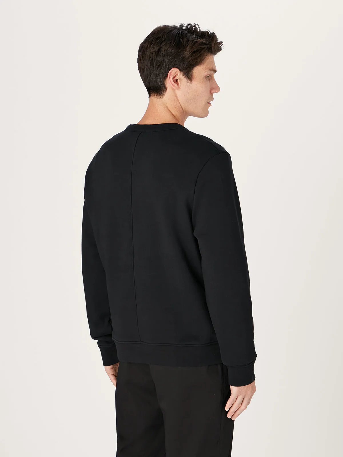 The Icon Sweatshirt || Black | Organic Cotton