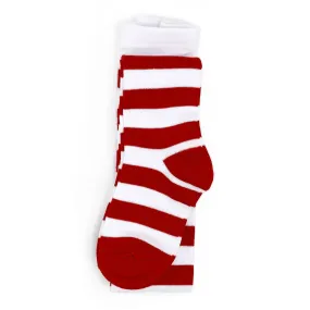 The Little Stocking Co - Knit Tights - Peppermint Stripe