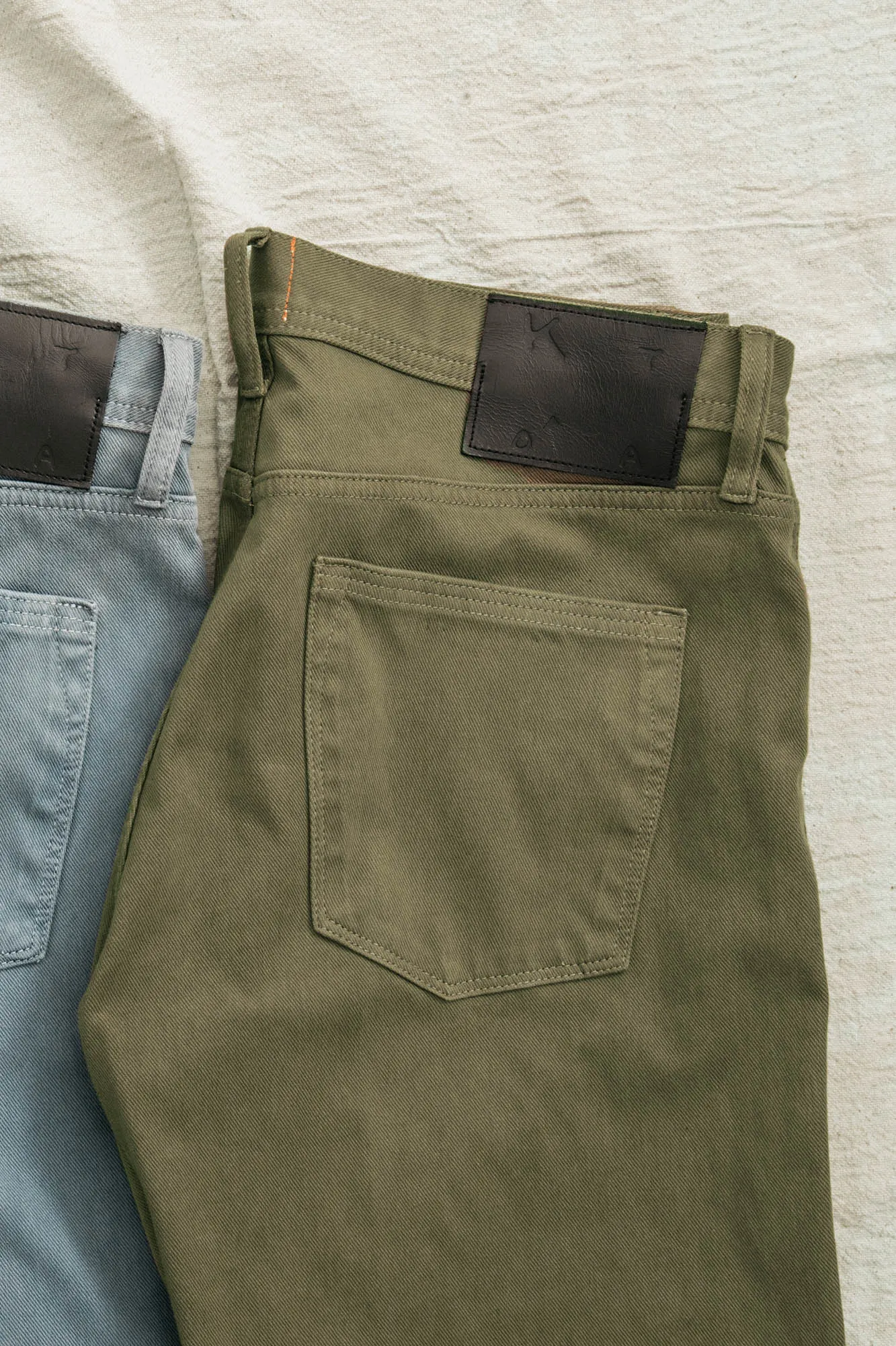 The Pen Slim Denit® -  Distressed Military Green