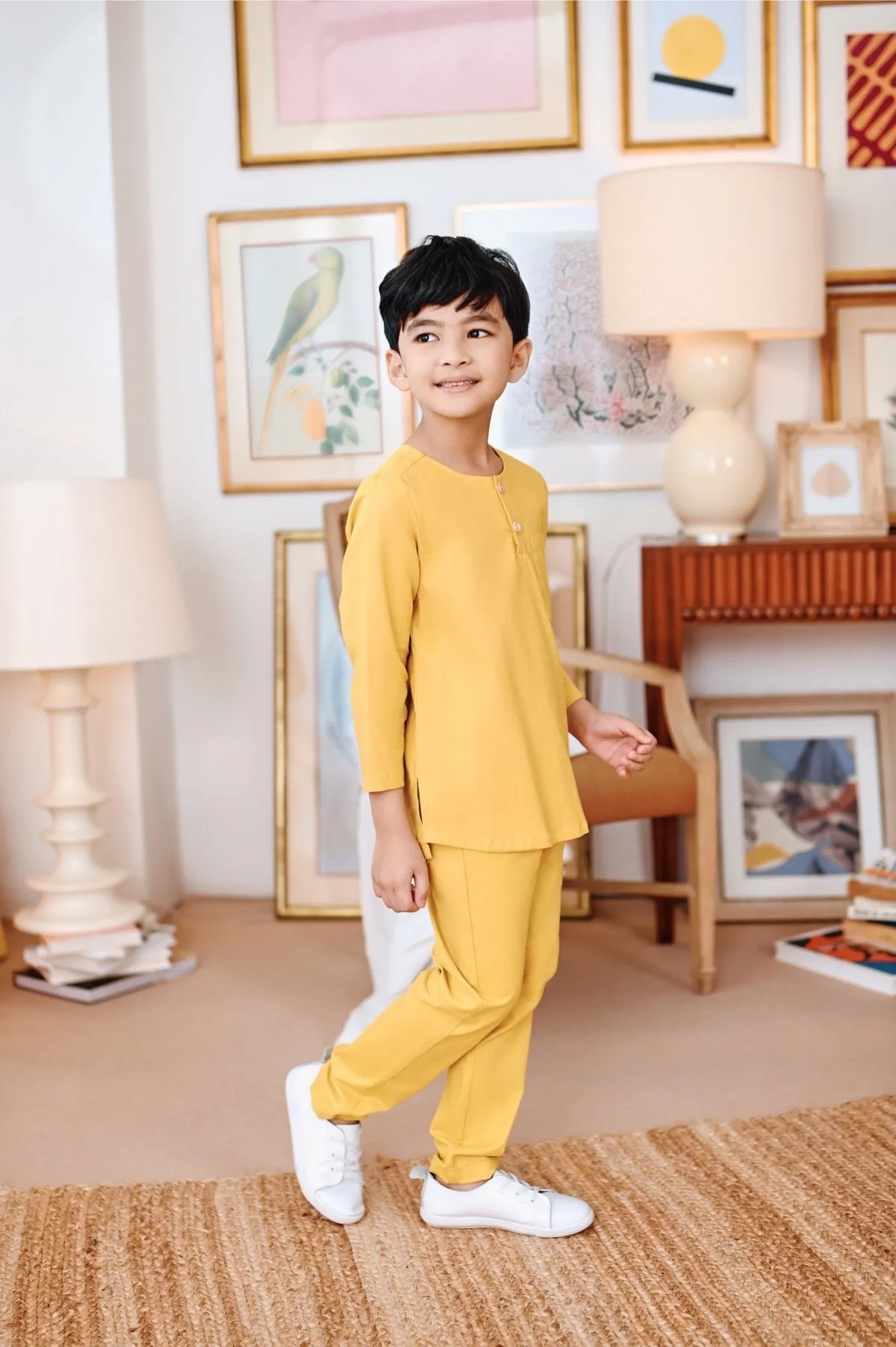 The Perfect Slim Fit Pants - Dijon Mustard