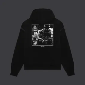 THE TRUTH LIES Hoodie Black