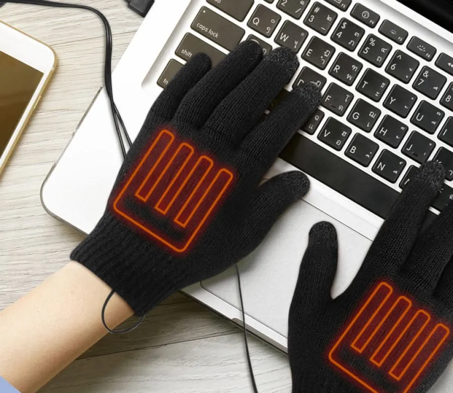 Thick Heated Electric Gloves for Ultimate Warmth and Comfort