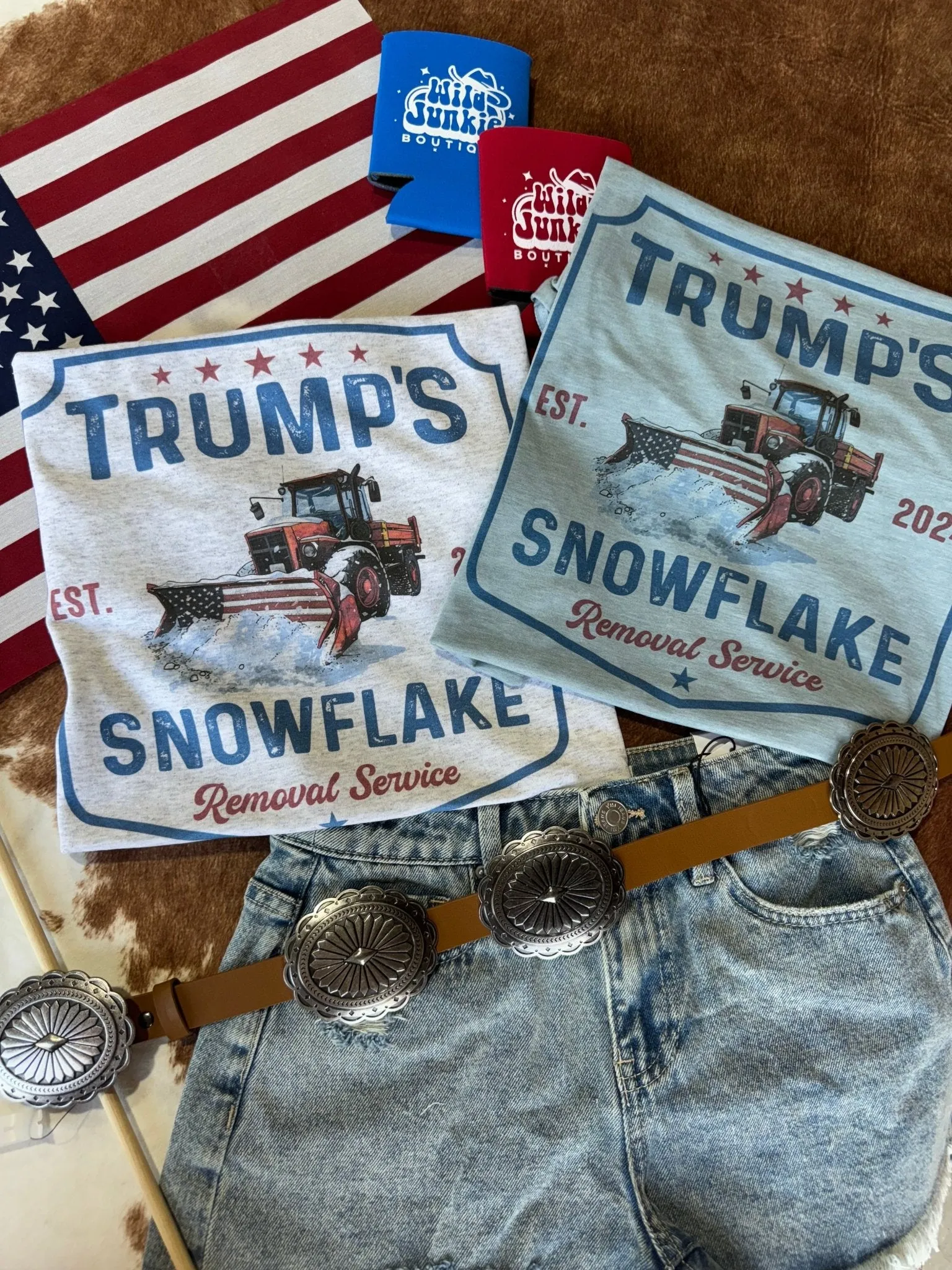 Trump's Snowflake Removal Service Graphic Tee