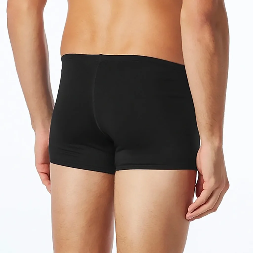 TYR Durafast Elite Mens Black Square Leg Swimsuit