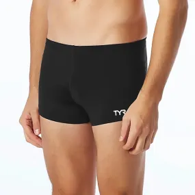 TYR Durafast Elite Mens Black Square Leg Swimsuit