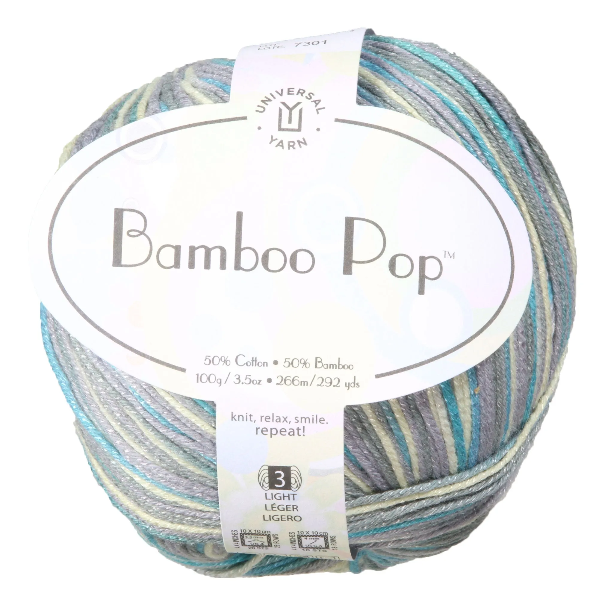 Universal Yarn Bamboo Pop Yarn - 211 Frosty Morning