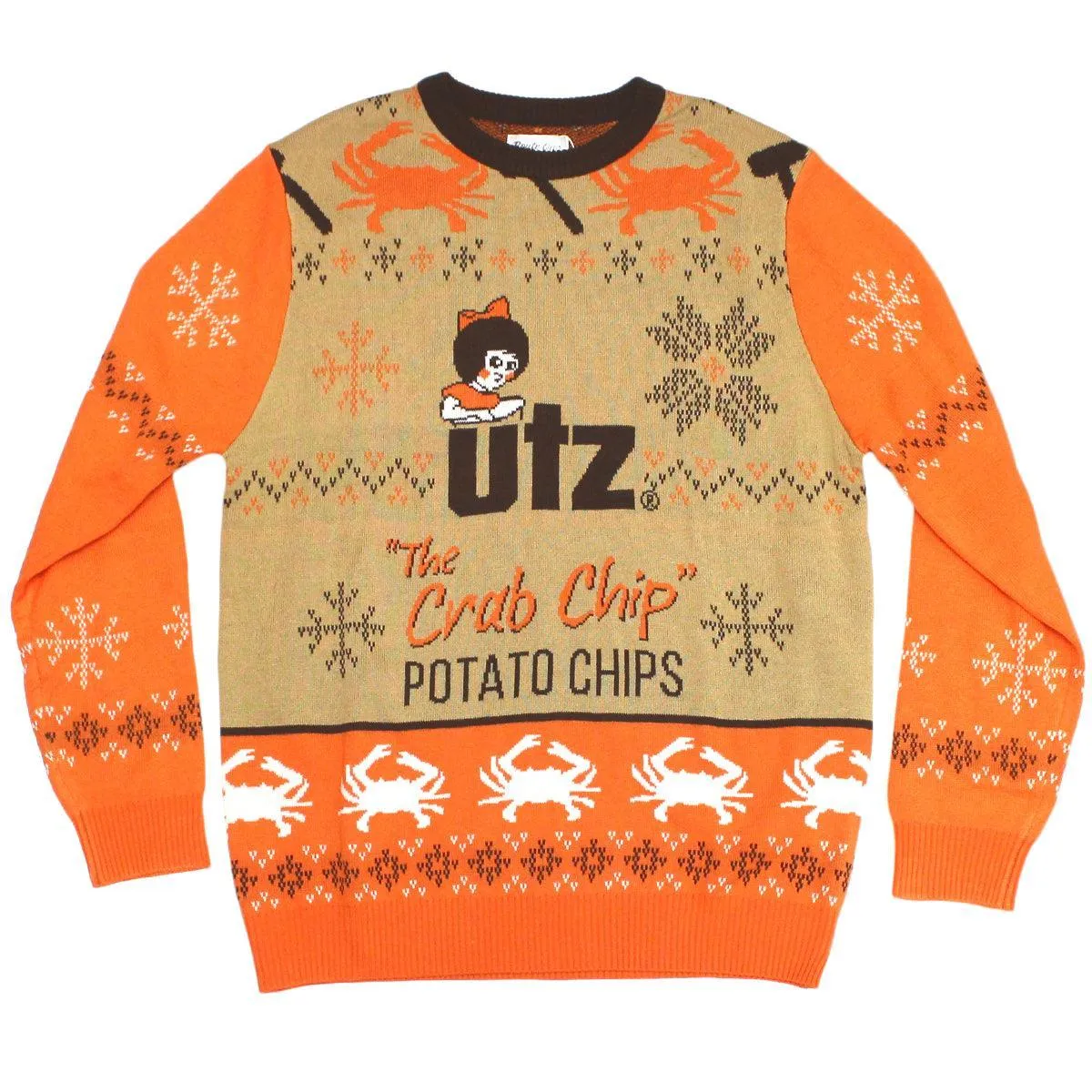 Utz Crab Chips / Knit Sweater