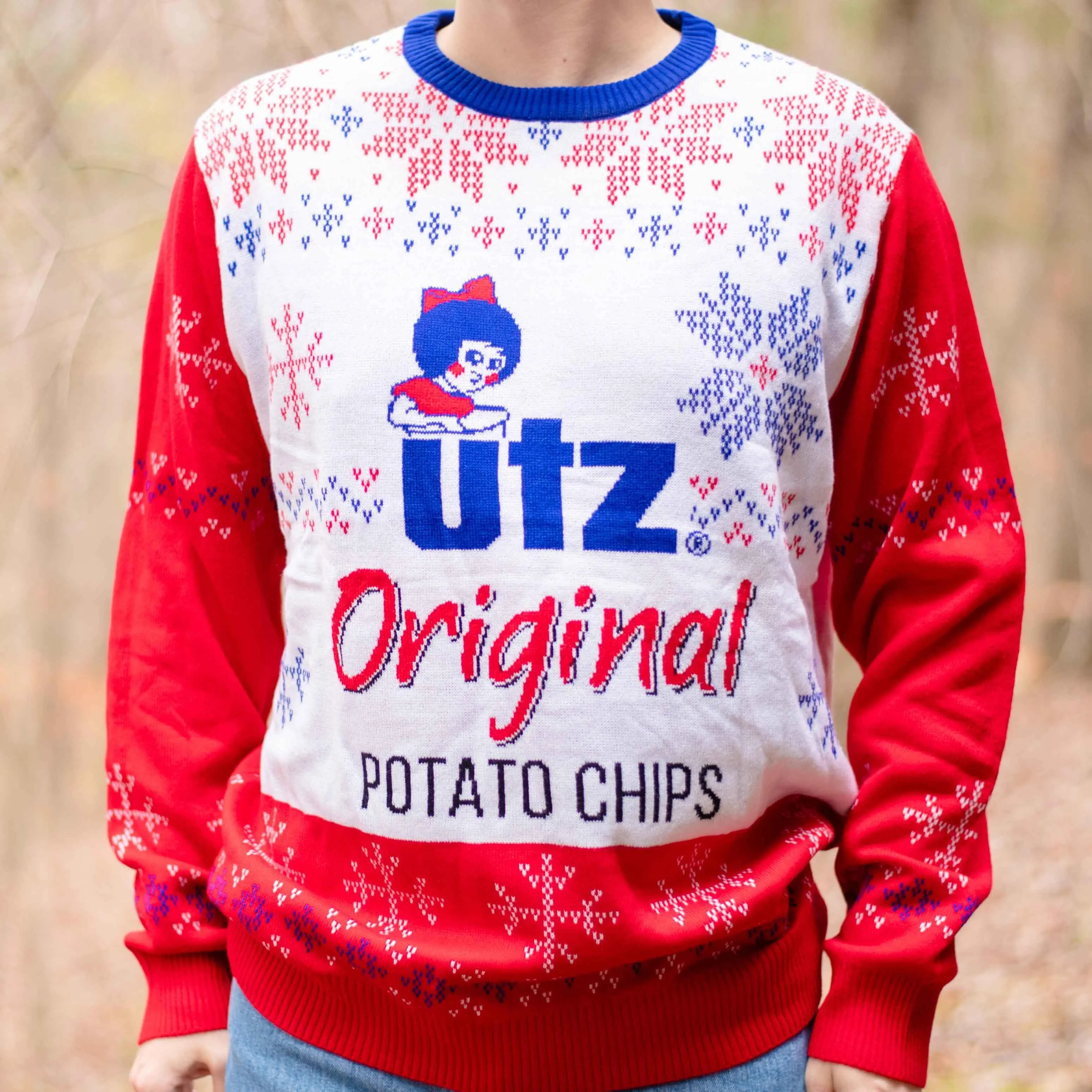 Utz Original Chips / Knit Sweater